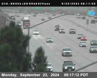 NB 805 at NB 805/5 Merge