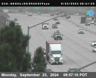 NB 805 at NB 805/5 Merge