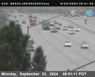 NB 805 at NB 805/5 Merge