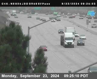 NB 805 at NB 805/5 Merge