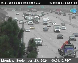 NB 805 at NB 805/5 Merge