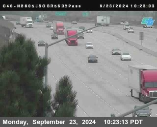 NB 805 at NB 805/5 Merge