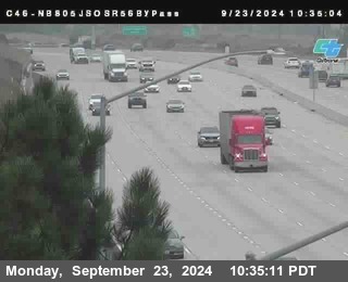 NB 805 at NB 805/5 Merge