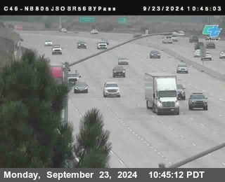 NB 805 at NB 805/5 Merge