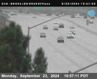 NB 805 at NB 805/5 Merge