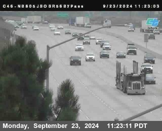 NB 805 at NB 805/5 Merge