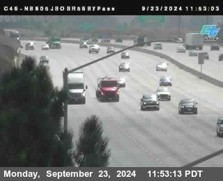 NB 805 at NB 805/5 Merge