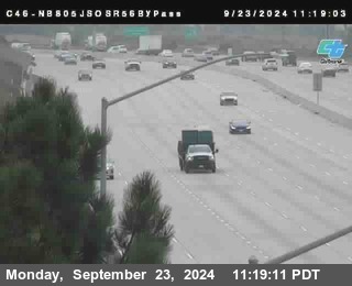 NB 805 at NB 805/5 Merge