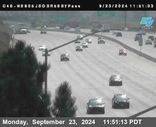 NB 805 at NB 805/5 Merge