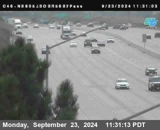 NB 805 at NB 805/5 Merge