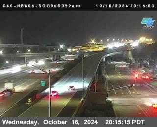 NB 805 at NB 805/5 Merge