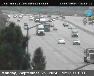 NB 805 at NB 805/5 Merge