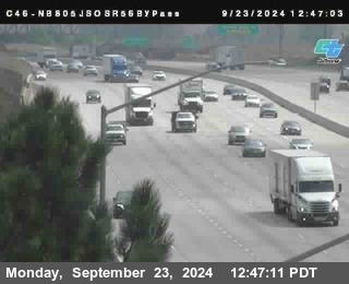 NB 805 at NB 805/5 Merge