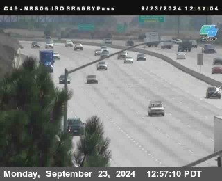 NB 805 at NB 805/5 Merge