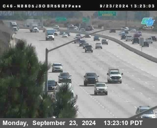 NB 805 at NB 805/5 Merge