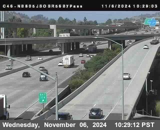 NB 805 at NB 805/5 Merge