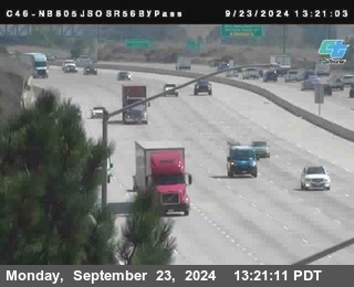 NB 805 at NB 805/5 Merge