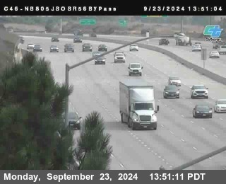 NB 805 at NB 805/5 Merge