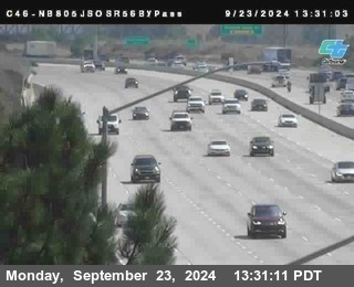 NB 805 at NB 805/5 Merge