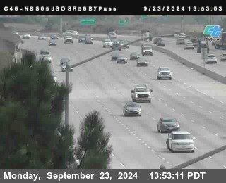 NB 805 at NB 805/5 Merge