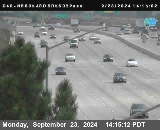 NB 805 at NB 805/5 Merge