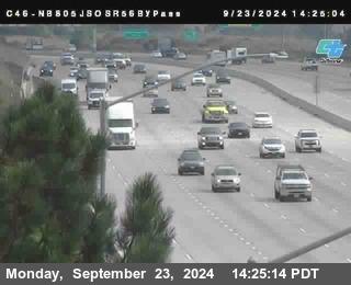 NB 805 at NB 805/5 Merge