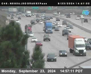 NB 805 at NB 805/5 Merge