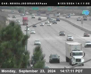 NB 805 at NB 805/5 Merge