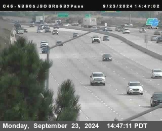 NB 805 at NB 805/5 Merge