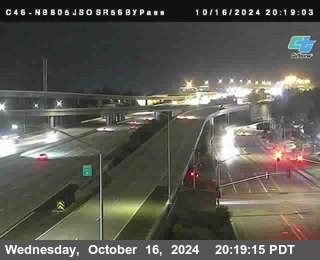 NB 805 at NB 805/5 Merge