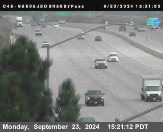 NB 805 at NB 805/5 Merge