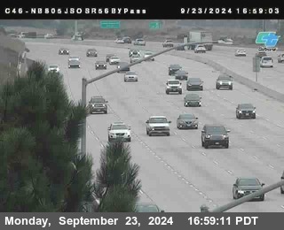 NB 805 at NB 805/5 Merge