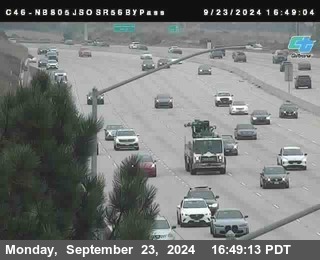 NB 805 at NB 805/5 Merge