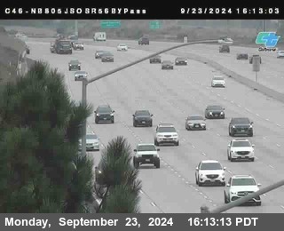 NB 805 at NB 805/5 Merge