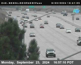 NB 805 at NB 805/5 Merge