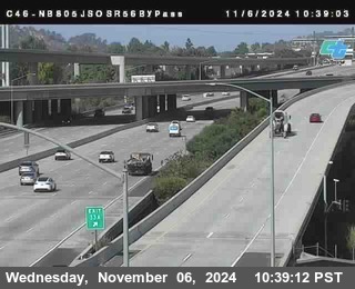 NB 805 at NB 805/5 Merge