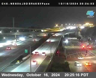 NB 805 at NB 805/5 Merge