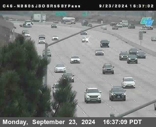 NB 805 at NB 805/5 Merge