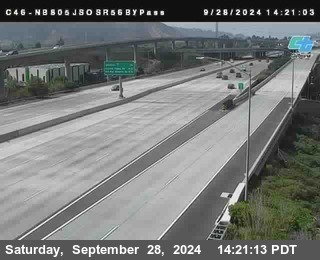 NB 805 at NB 805/5 Merge