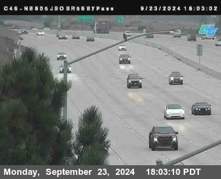 NB 805 at NB 805/5 Merge