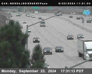 NB 805 at NB 805/5 Merge