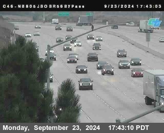 NB 805 at NB 805/5 Merge