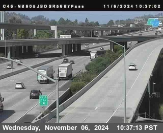 NB 805 at NB 805/5 Merge