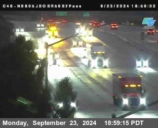 NB 805 at NB 805/5 Merge