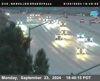 NB 805 at NB 805/5 Merge