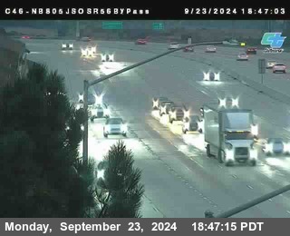 NB 805 at NB 805/5 Merge