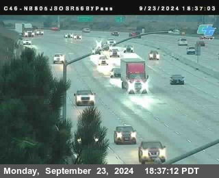 NB 805 at NB 805/5 Merge