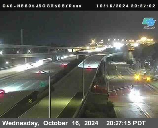 NB 805 at NB 805/5 Merge