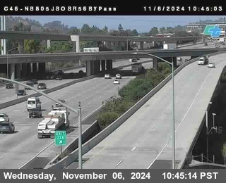 NB 805 at NB 805/5 Merge