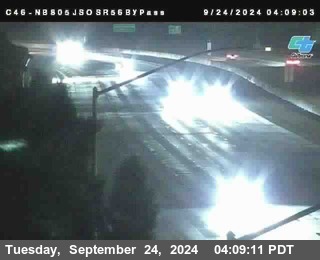 NB 805 at NB 805/5 Merge